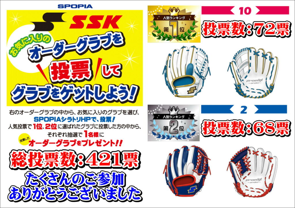 SSKオーダーグラブ結果POP